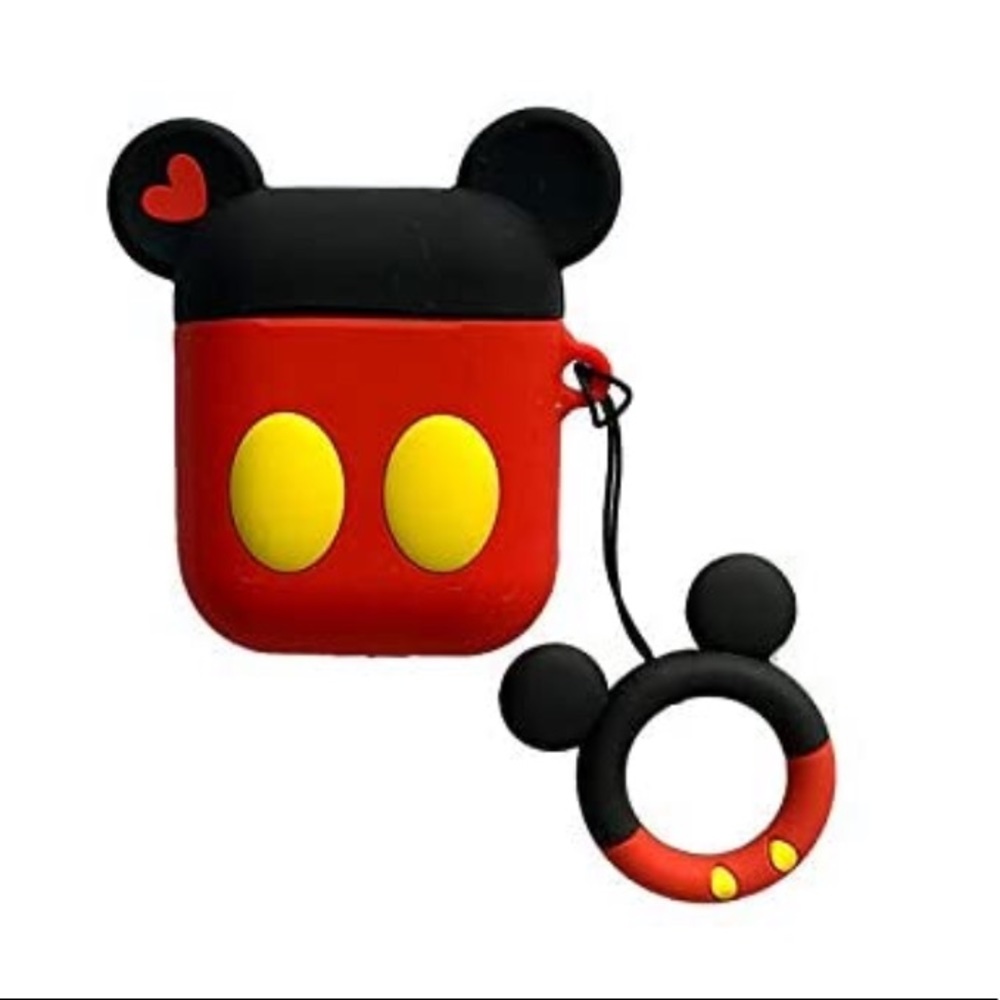 NWT Mickey Mouse silicone AirPods case